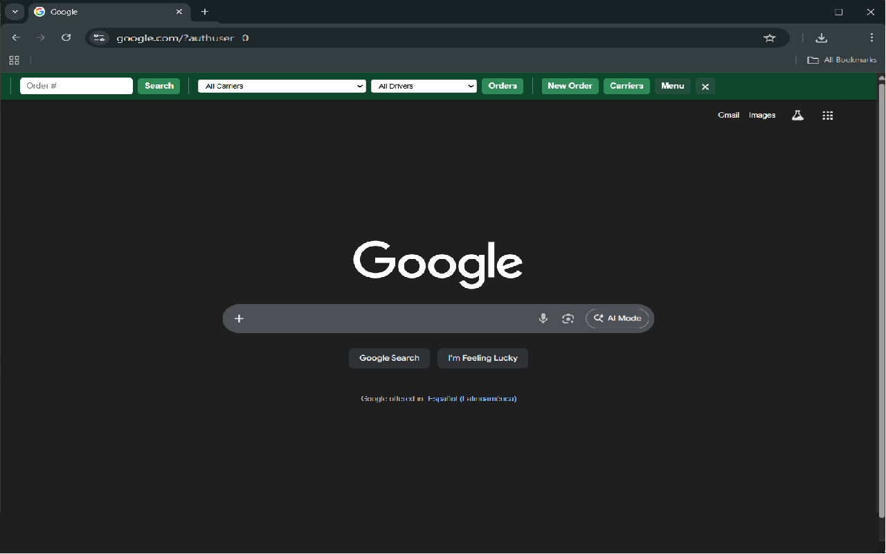 DispatchDeck Chrome Extension Screenshot